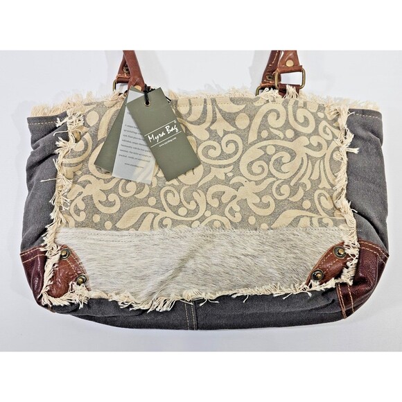 MW Myra Bags Leaf Print Small Shoulder Bag Handbag Purse Shoulderbag S-1151 NEW - Picture 2 of 8